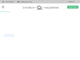 'nazarene.org' screenshot