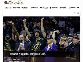 'nbamaniacs.com' screenshot