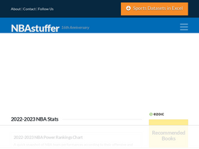 'nbastuffer.com' screenshot