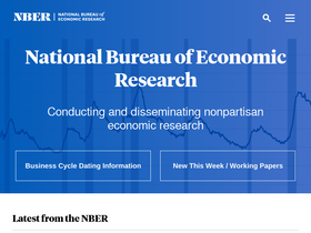 'nber.org' screenshot