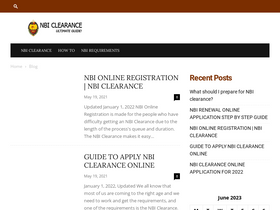 'nbiclearance-online.com' screenshot