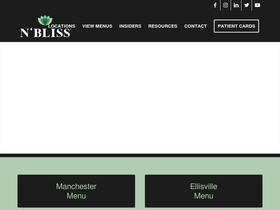 'nblisscannabis.com' screenshot