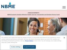 'nbme.org' screenshot