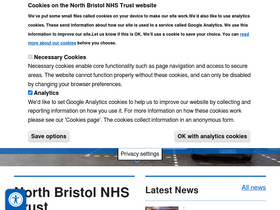 'nbt.nhs.uk' screenshot