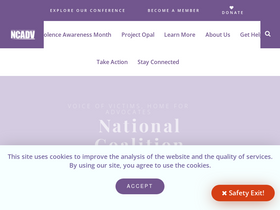 'ncadv.org' screenshot