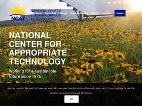 'ncat.org' screenshot