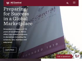 'nccu.edu' screenshot