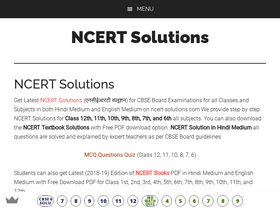 'ncert-solutions.com' screenshot