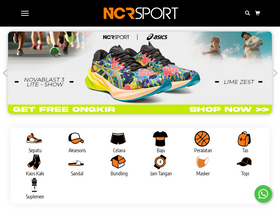 'ncrsport.com' screenshot