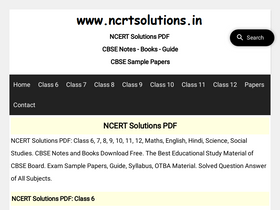 'ncrtsolutions.in' screenshot