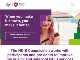 'ndiscommission.gov.au' screenshot