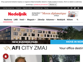 'nedeljnik.rs' screenshot
