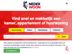 'nederwoon.nl' screenshot