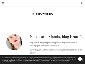 'needsandmoods.com' screenshot