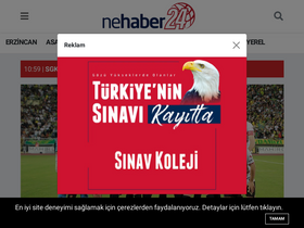 'nehaber24.com' screenshot