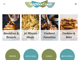 'neighborfoodblog.com' screenshot