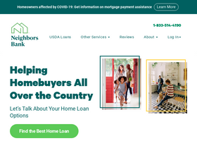'neighborsbank.com' screenshot