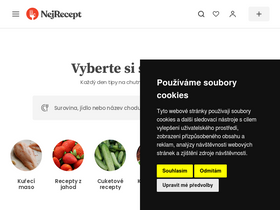 'nejrecept.cz' screenshot