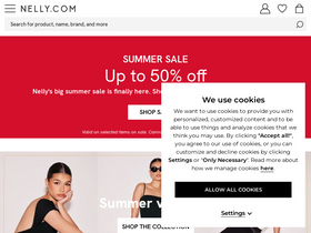'nelly.com' screenshot