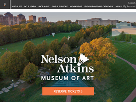 'nelson-atkins.org' screenshot