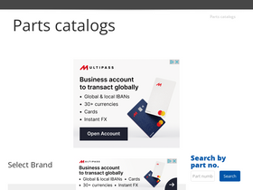 'nemigaparts.com' screenshot