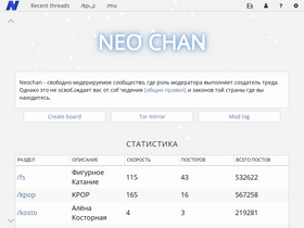 'neochan.net' screenshot