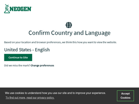 'neogen.com' screenshot