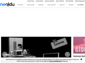 'neoldu.com' screenshot