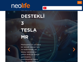 'neolife.com.tr' screenshot