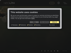 'neolith.com' screenshot