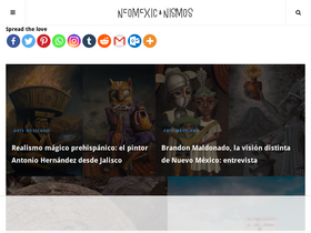 'neomexicanismos.com' screenshot