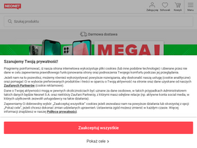 'neonet.pl' screenshot