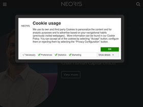'neoris.com' screenshot