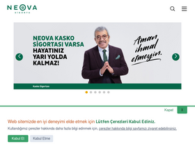 'neova.com.tr' screenshot