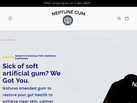 'neptunegum.com' screenshot
