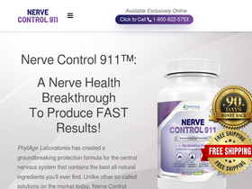 'nervecontrol911.com' screenshot
