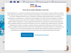 'nestlebebe.es' screenshot