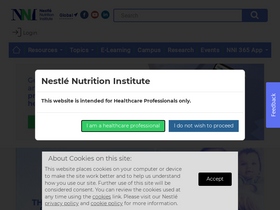 'nestlenutrition-institute.org' screenshot