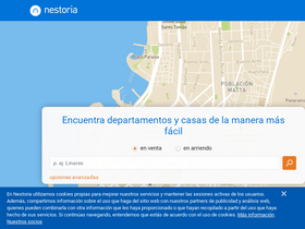 'nestoria.cl' screenshot