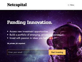 'netcapital.com' screenshot