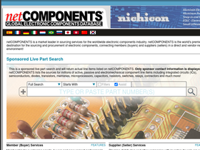 'netcomponents.com' screenshot