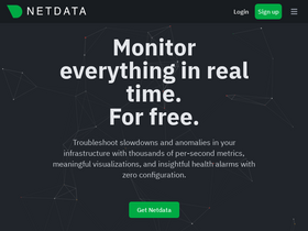 'netdata.cloud' screenshot