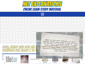 'netexplanations.com' screenshot