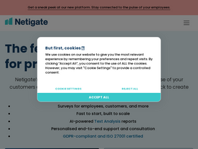 'netigate.net' screenshot