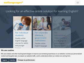 'netlanguages.com' screenshot