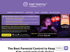 'netnanny.com' screenshot