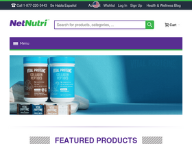 'netnutri.com' screenshot