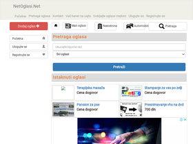 'netoglasi.net' screenshot