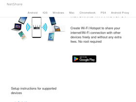 'netshare.app' screenshot