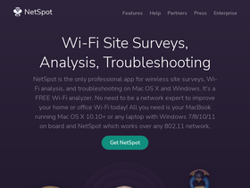 'netspotapp.com' screenshot